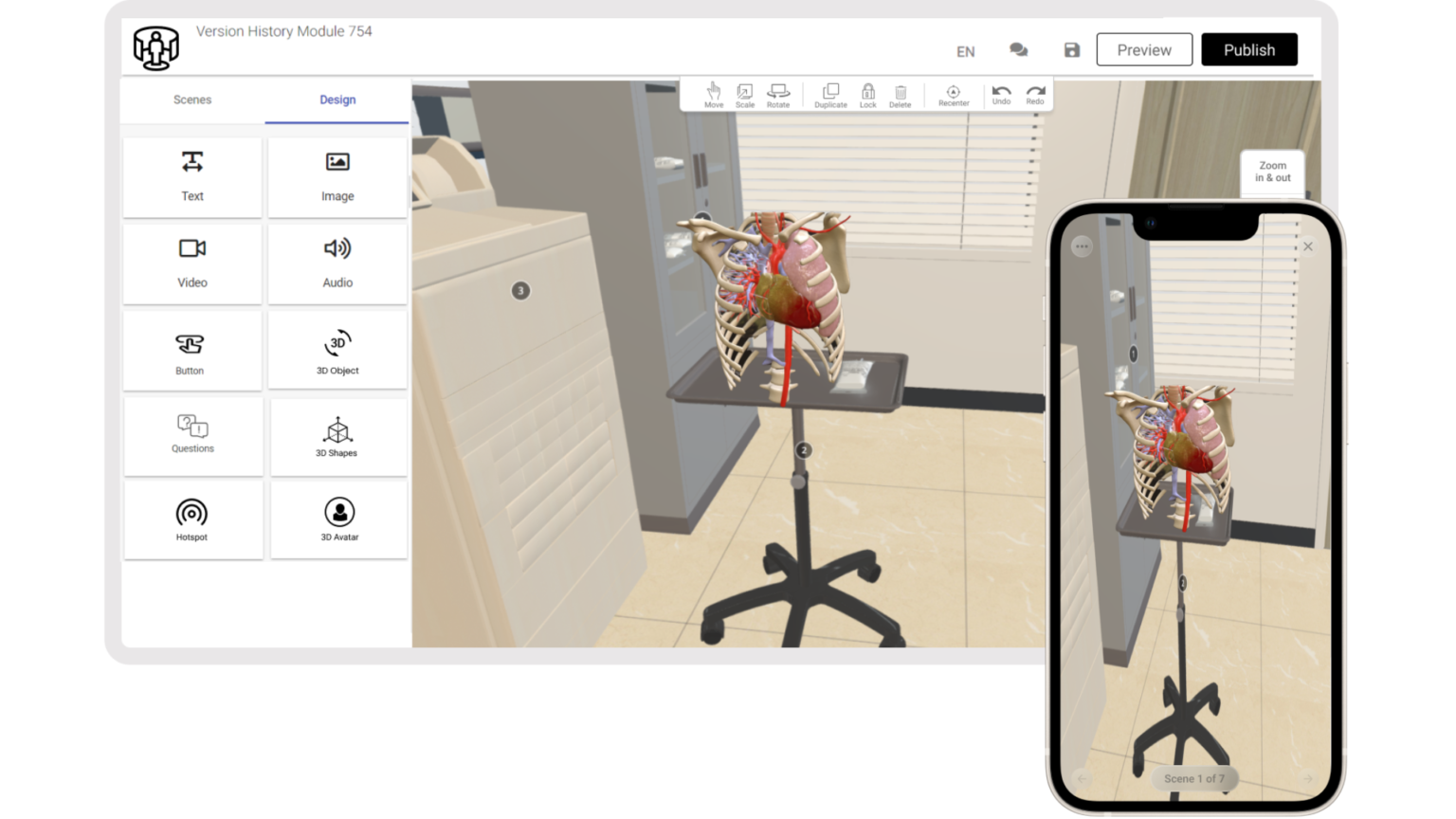 Craft Immersive eLearning Worlds with Multi-Scene VR